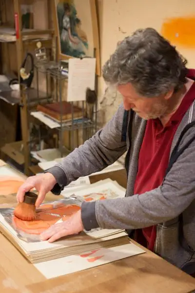 pochoir, stencil, estampe, atelier jacomet, Jacomet, imprimeur d'art